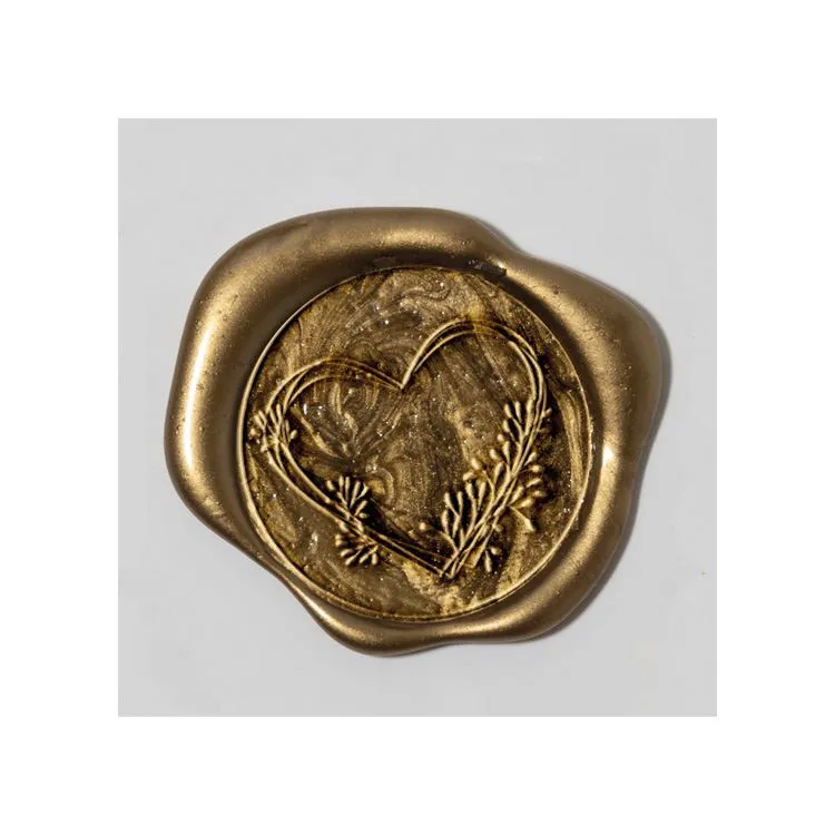 Wachssiegel 'Herz' (25mm)