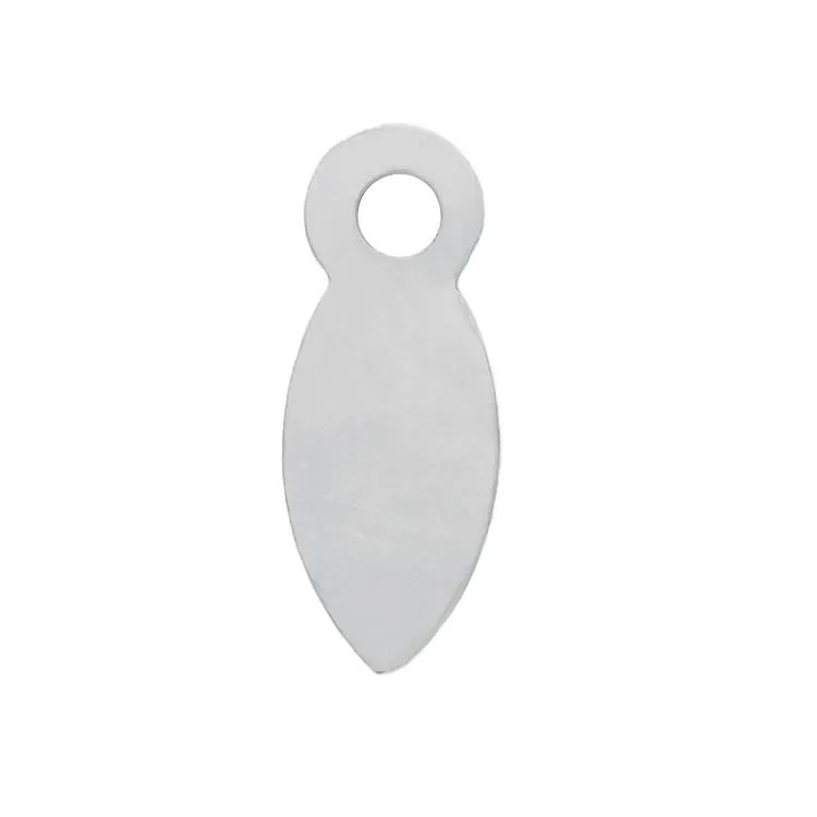 Grandes flipettes 'Argent' 20pcs 