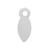 Grandes flipettes 'Argent' 20pcs