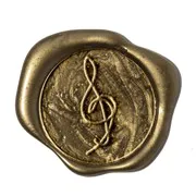 Wachssiegel 'Lyrische Poesie' (25 mm)