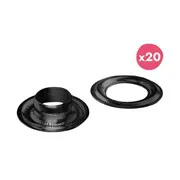 Ösen 5 mm 'Schwarz' (20 Stk.)