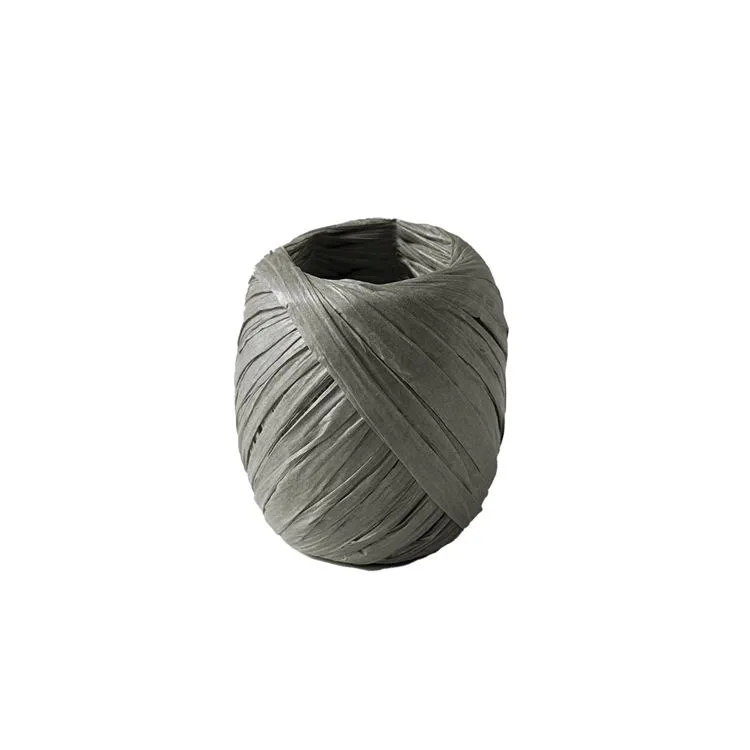 Raphia Couleur 'Gris' (3cmx20m - 15g)