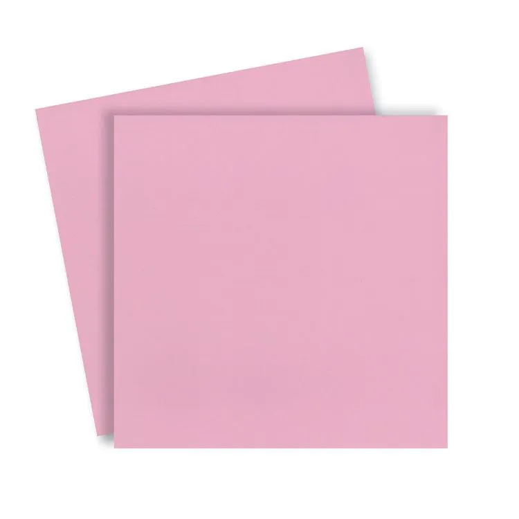 Duo de couvertures en plexi 31x31 cm 'Rose 