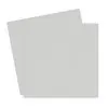 Duo de couvertures en plexi 31x31 cm 'Gris'