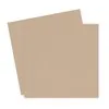 Duo Deckel aus Plexi 'Leinen' (31x31 cm)