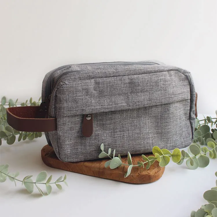Kulturtasche ' Grau