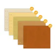 Camaieux de pages 30X30 'Terre d'horizon'