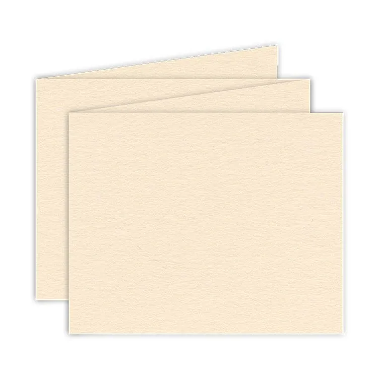 Feuillet accordéon 'Naturel' (horizontal) 