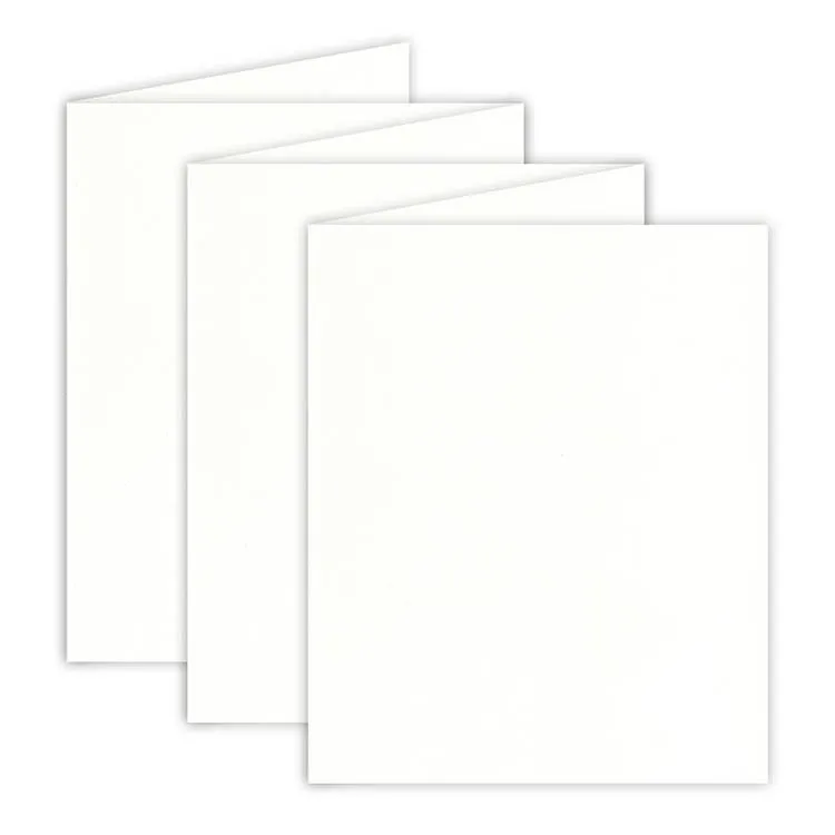 Feuillet accordéon 'Blanc' 