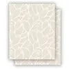 Leporello-Cover 'Blumiges Beige'