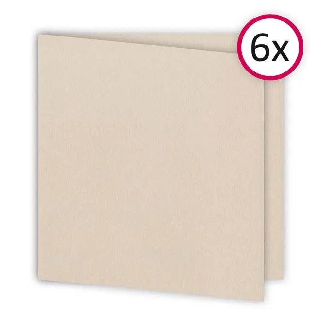 Kartenset 15x15 'Nebel' (6 Stk.)