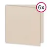 Kartenset 15x15 'Nebel' (6 Stk.)