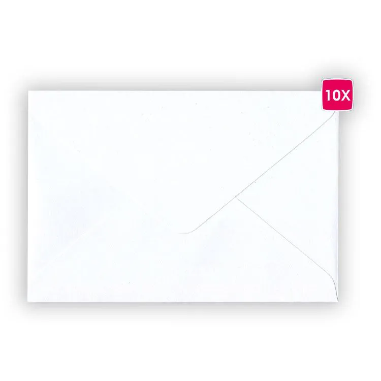 Umschl&auml;ge 10x15 'Weiss' (10 Stk.)