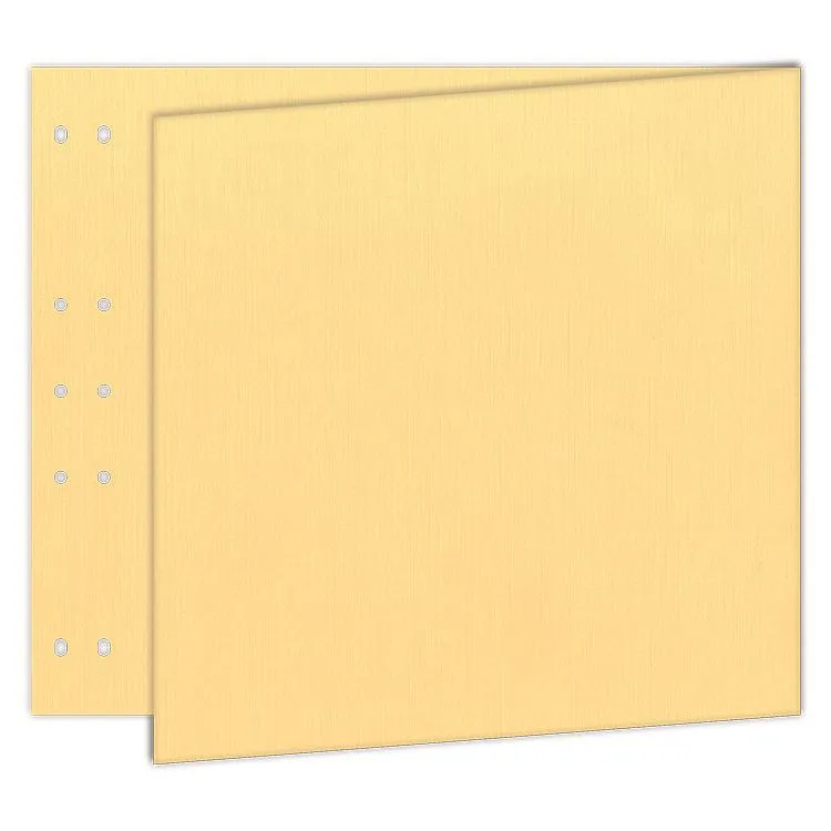 Pages tendance 30x60 'Paille' (5pgs)