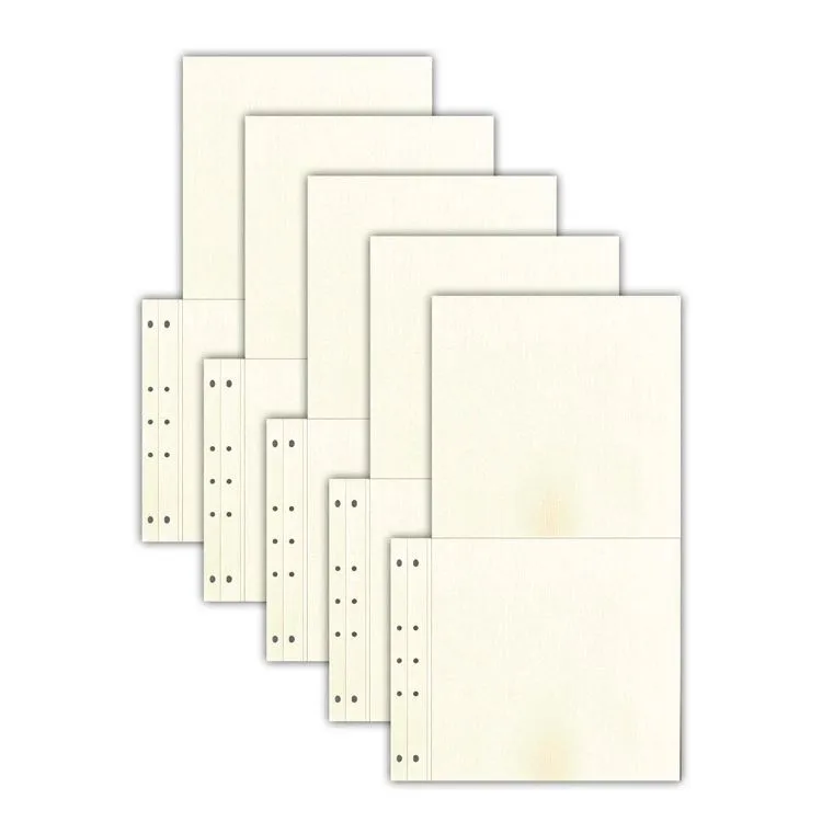 Set de pages 30x60 verticale 'Naturel'  (Non-embos
