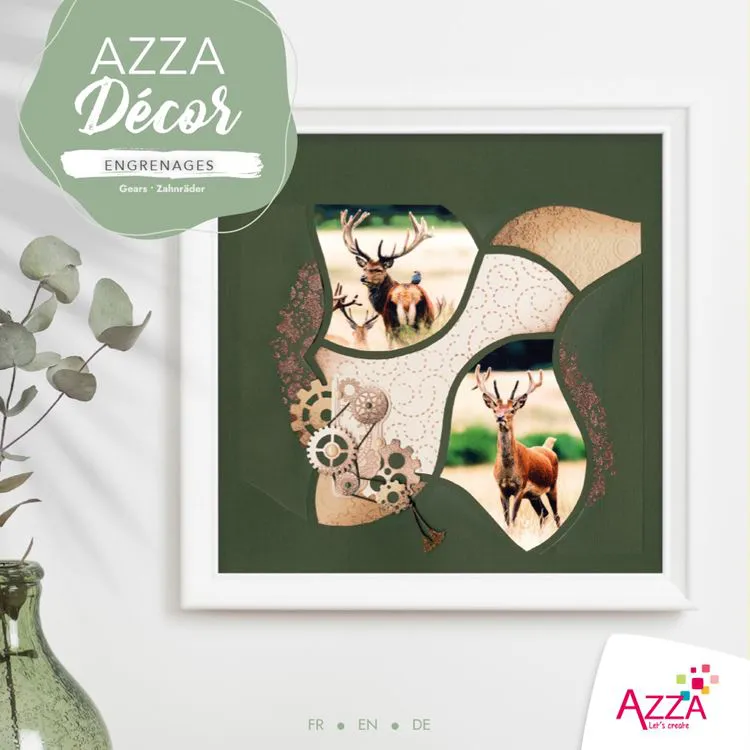 Azza Dekor Buch 'Zahnr&auml;der'