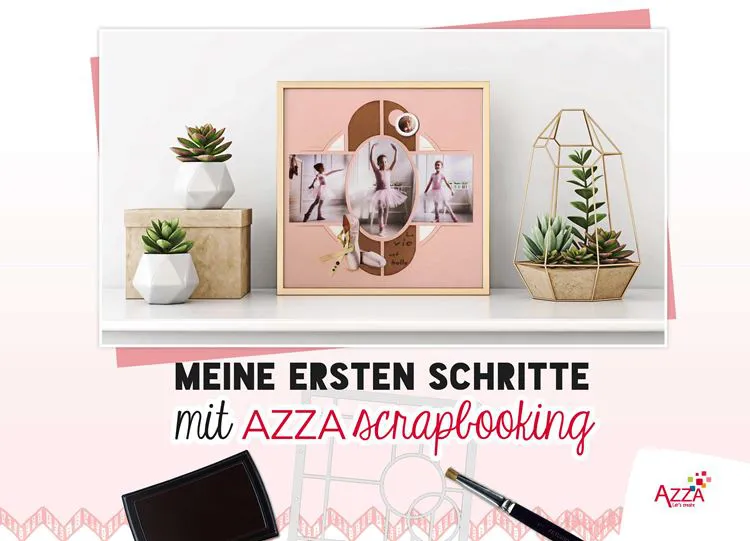 AZZA Buch 'Meine ersten Schritte im Scrapbooking'