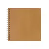 Cahier relié 20x20cm 'Kraft'