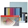 Boîte crayons craies 60 couleurs