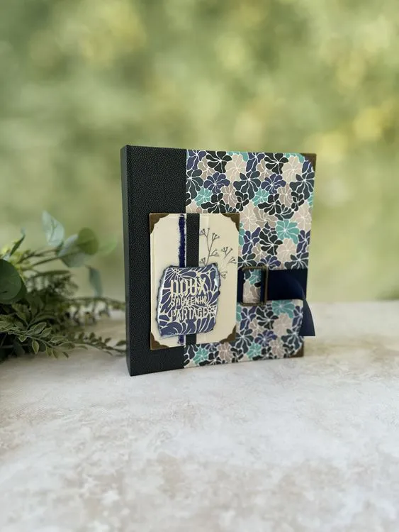 Kreativset 'Mini-Album ' Essentiel floral'