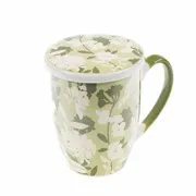Teebecher mit Sieb 'Landhaus'