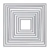 Konzentrische Stanzformen 'Quadrate' (3,5-12,5 cm)