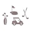 Matrices de découpe 'Golf'