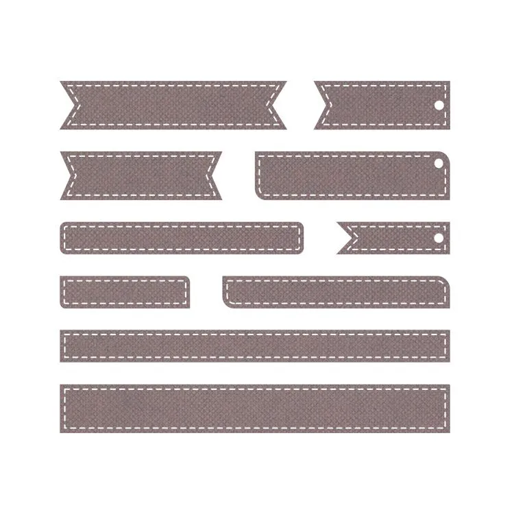 Matrices de découpe 'Etiquettes rectangles (10pcs)