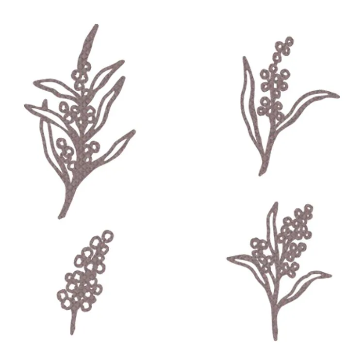 Stanzformen 'Mimose'