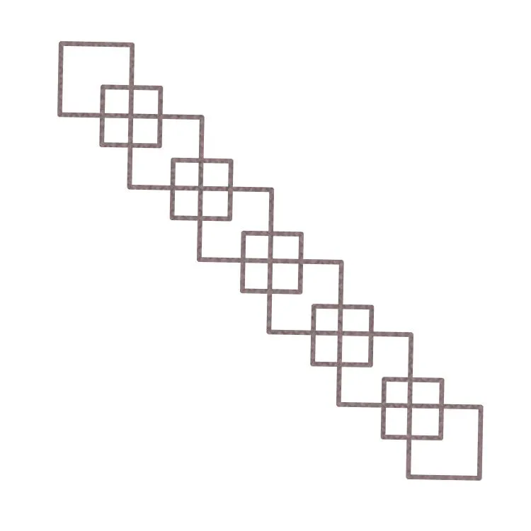 Matrices de découpe 'Frise Boho'