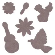 Matrices de découpe 'Fiesta' (contour)