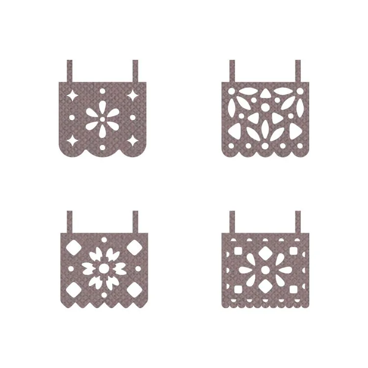 Matrices de d&eacute;coupe 'Fiesta'