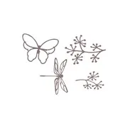 Matrices de découpe 'Faune et flore'