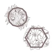 Matrice de découpe XL 'Faune et flore'