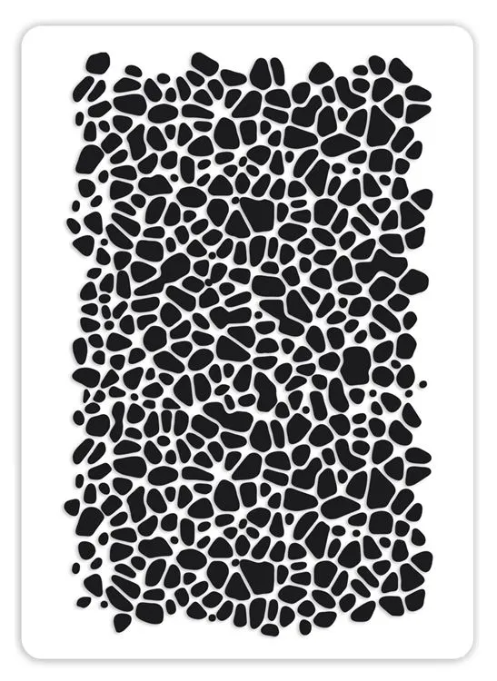 Pr&auml;geform 'Mineralische Textur' (A6)