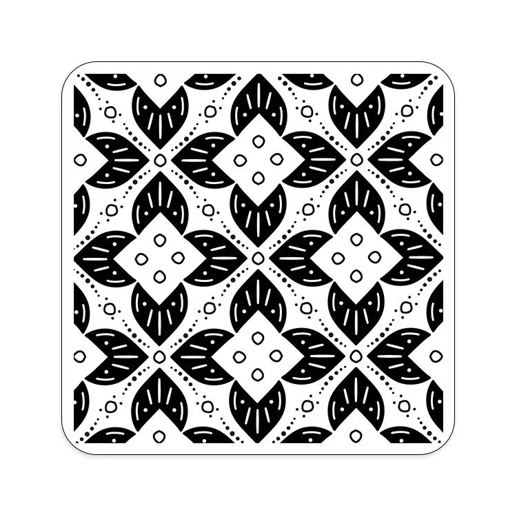 Beidseitige Pr&auml;geform 'K&uuml;nstlerische Symbole (15x1