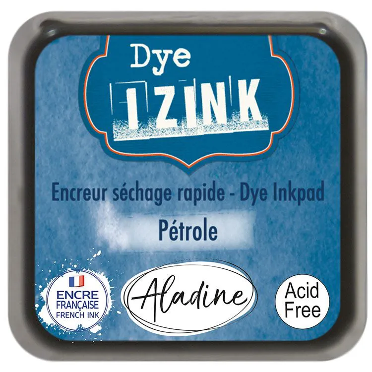 Encreur dye Izink 'Bleu pétrole' 