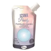 Peinture Izink Pearly 'Bleu gris'
