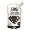 Glitzer Strukturpaste 'Schwarzer Kaffee'