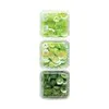 Trio de sequins 'Peridot' 6mm, 3 boites
