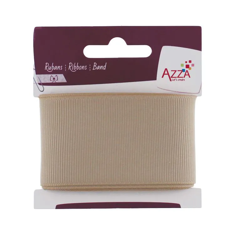 Ripsband 'Hellbeige' (38mmx3m)  