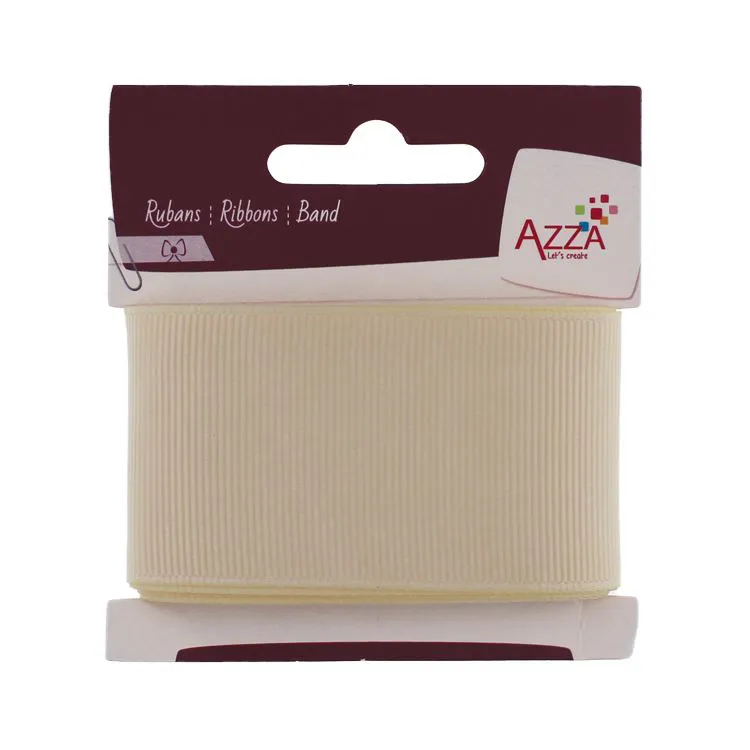 Ripsband 'Creme' (38mmx3m)  
