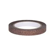 "	Glitzerband 5mmx5m 'Schokolade'"