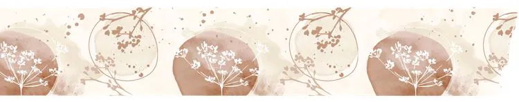Washi tape XL Fleurs séchées' 40mmx3m