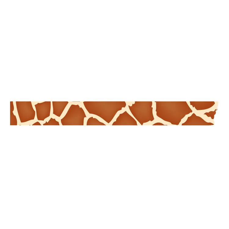 Washi-tape 'Mondes animaliers' 15mmx8m