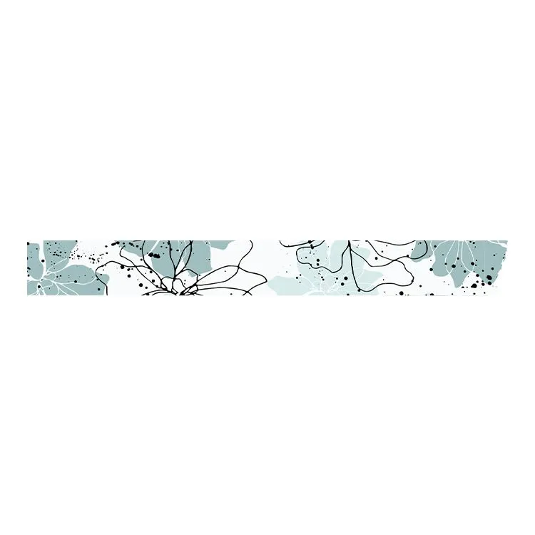 Washi tape 'Composition florale' 15mmx8m
