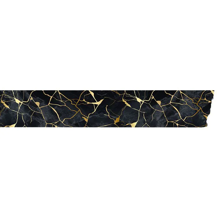 Washi-Tape XL 40mmx3m 'Marmor' (goldig foliert)