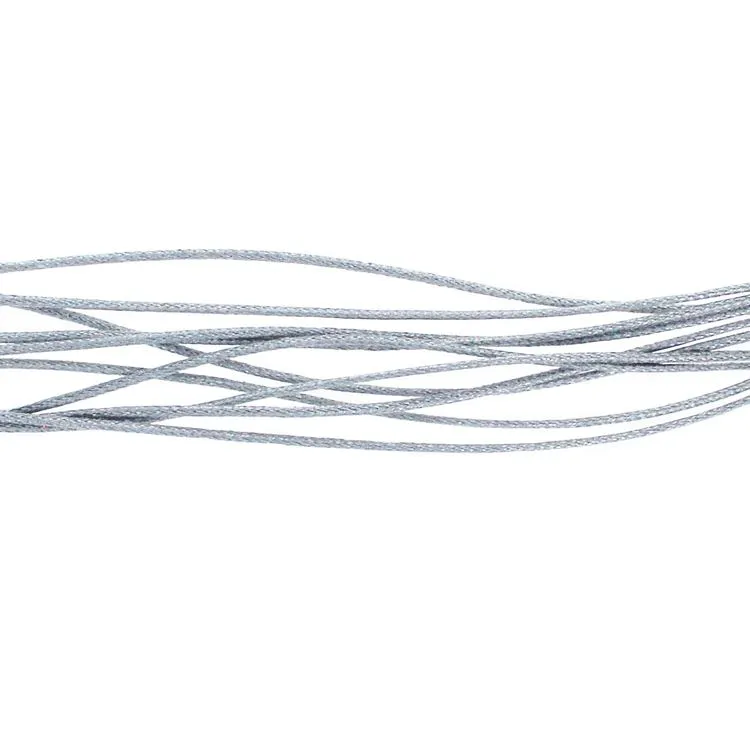 Cordon cir&eacute; 1mmx10m Argent