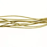 Glitzernde Wachskordel 'Gold' (1mmx10m)