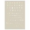 Gabarit Alphabet A4 'Nathalie'